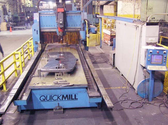 QUICKMILL MODEL 60-324-24 FOR SALE CNC GANTRY MILL CNC VERTICAL MACHINING CENTER