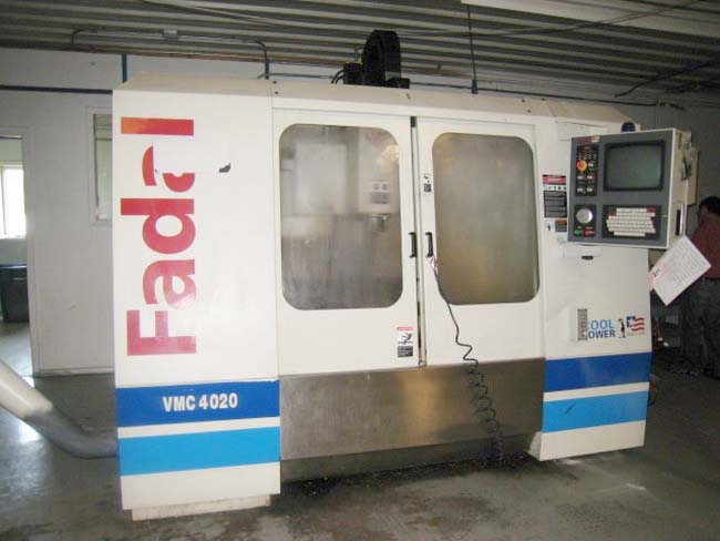 FADAL VMC 4020 FOR SALE CNC MILL USED CNC MILL CNC VERTICAL MACHINING CENTER