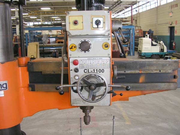 Clausing radial drill for sale cl1100