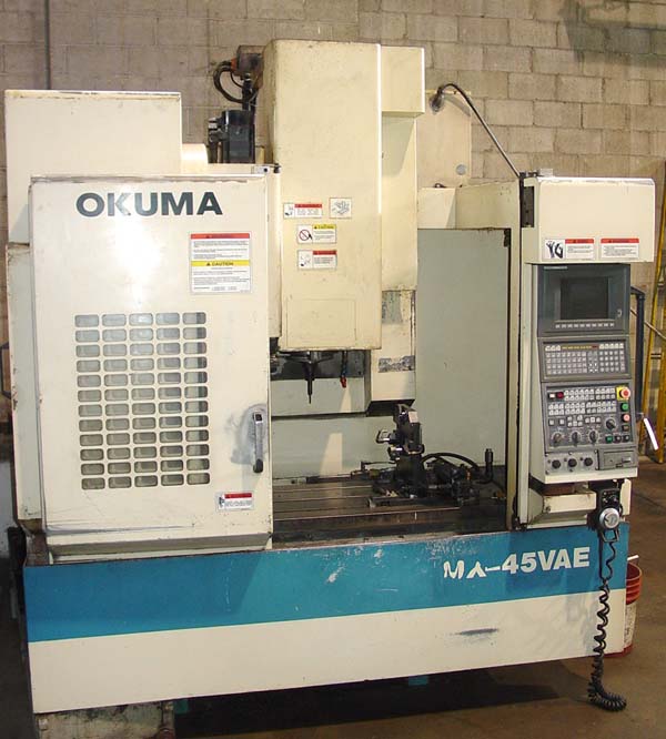 Okuma MX-45vae  mx45vae For Sale CNC Vertical Mill and CNC Machining Center 