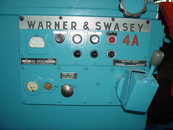 4A WARNER & SWASEY FOR SALE "SQUARE-HEAD" SADDLE-TYPE