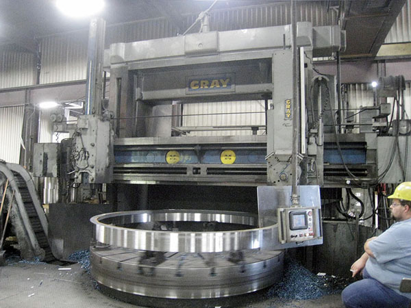 120" Gray Vertical Boring Mill 