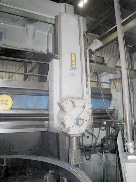 120" Gray Vertical Boring Mill 