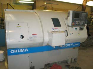 OKUMA CROWN FOR SALE USED CNC LATHE CNC TURNING CENTER