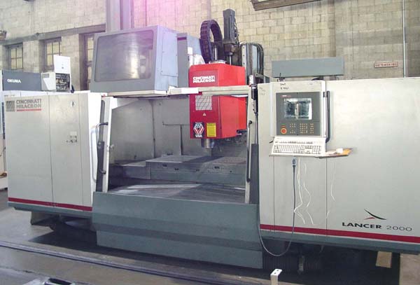 Cincinnati Lancer 2000 CNC Vertical Mill CNC Machining Center For Sale