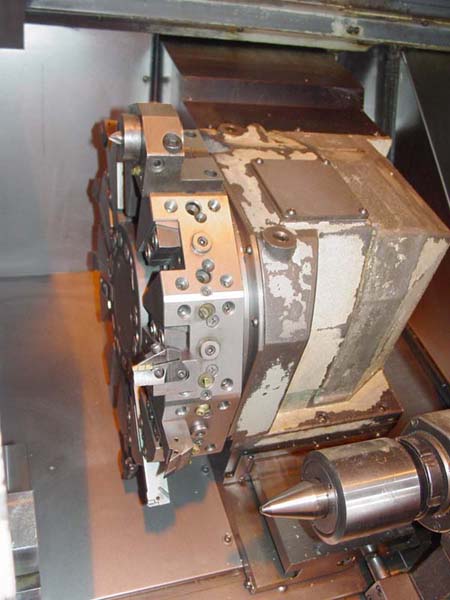 OKUMA CAPTAIN L370 Big Bore FOR SALE USED CNC LATHE CNC TURNING CENTER