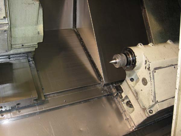 OKUMA CAPTAIN L470 Big Bore FOR SALE USED CNC LATHE CNC TURNING CENTER