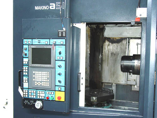 MAKINO A51 FOR SALE CNC MILL USED CNC MILL CNC HORIZONTAL MACHINING CENTER