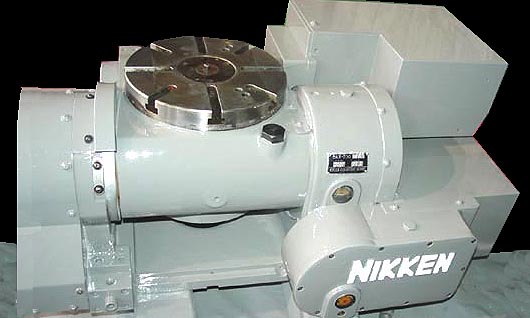 9" NIKKEN FOR SALE 4TH AND 5TH AXIS CNC ROTARY TABLE