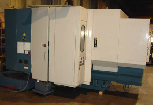 OKK HM-4 FOR SALE CNC MILL USED CNC MILL CNC HORIZONTAL MACHINING CENTER