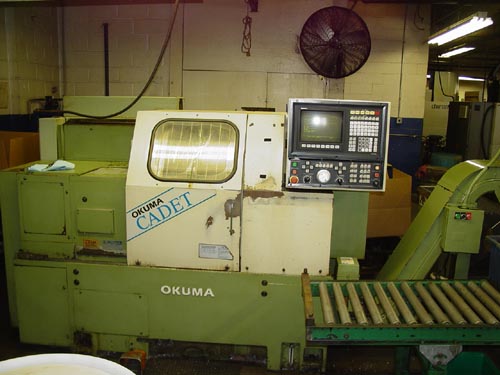 Okuma Cadet LNC-8 CNC Lathe - P11815