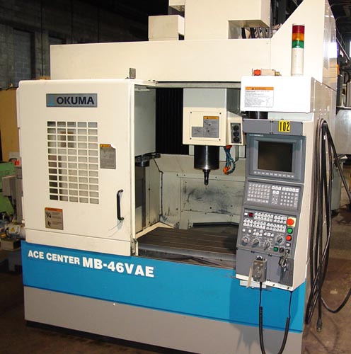 Okuma MB-46VAE For Sale, CNC mill, used CNC mill, Machining Center