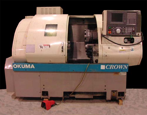 Okuma Crown Big Bore CNC Lathe - P11139