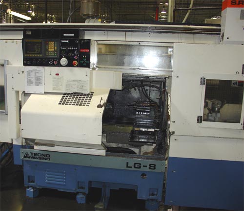 Wasino LG-8 CNC Gang Style CNC Lathe - P11226