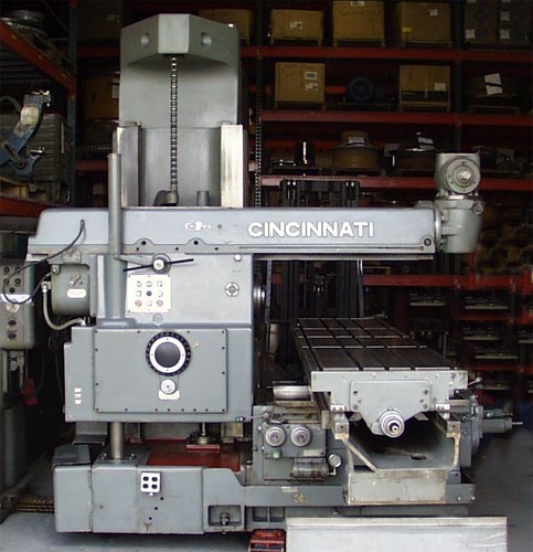 #850-25 CINCINNATI 'VERCIPOWER' BED TYPE HORIZONTAL MILL - P11233