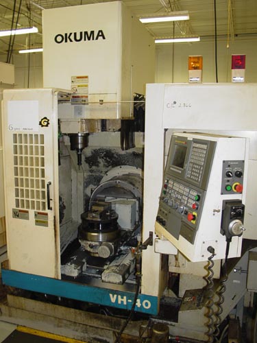 Okuma VH-40 5 Sided Vertical Machining Center - P11404