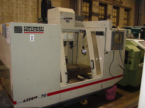Cincinnati Arrow 750 Vertical Machining Center - P11520