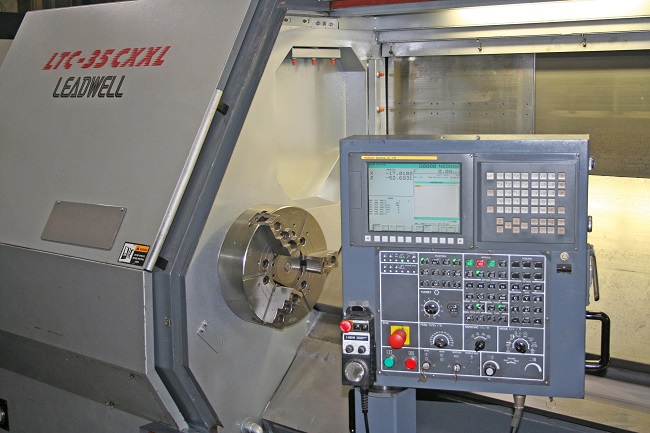 28" x 120" Leadwell LTC-35CXXL CNC Turning Center For Sale, Used Leadwell 2-Axis Lathe For Sale, Used Leadwell LTC-35CXXL 2-Axis CNC Turning Center For Sale