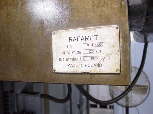 79" Rafamet Vertical Boring Mill - P11906
