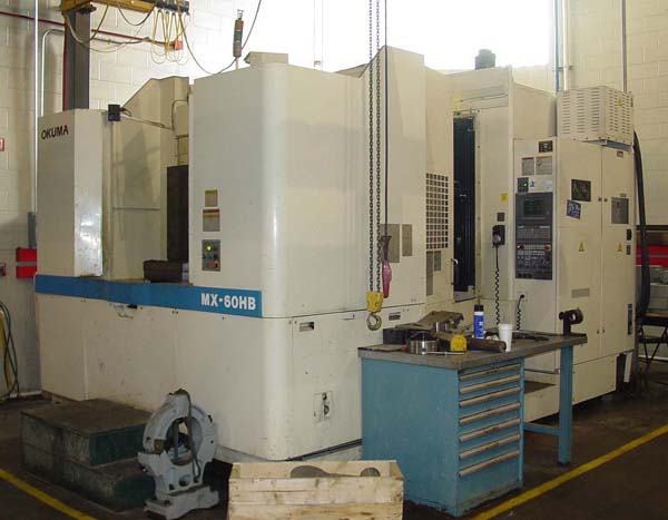 Okuma MX-60HB CNC Horizontal Machining Center for sale