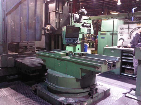 5" Giddings & Lewis G&L 2-Pallet CNC  Horizontal Boring Mill CNC Boring Mill  for sale