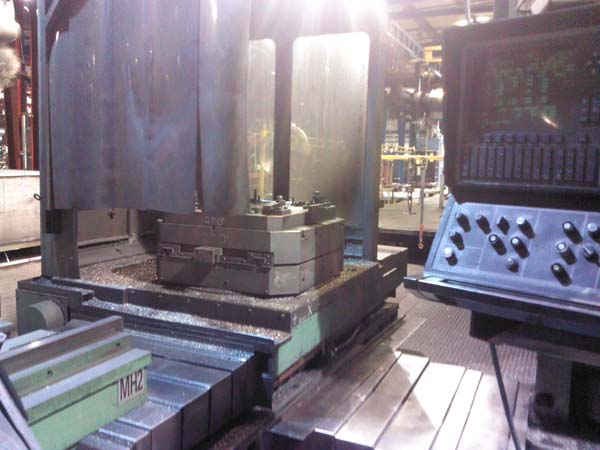 5" Giddings & Lewis G&L 2-Pallet CNC  Horizontal Boring Mill CNC Boring Mill  for sale