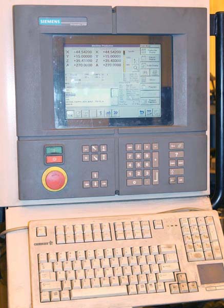   CINCINNATI LANCER-1250 CNC VERTICAL MACHINING CENTER