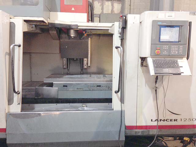   CINCINNATI LANCER-1250 CNC VERTICAL MACHINING CENTER