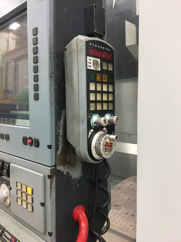 Used Fidia 5-Sided High Speed Vertical Bridge Mill with Built-In Rotary Table For Sale, Used CNC Mill, Used CNC Vertical Machining Center For Sale