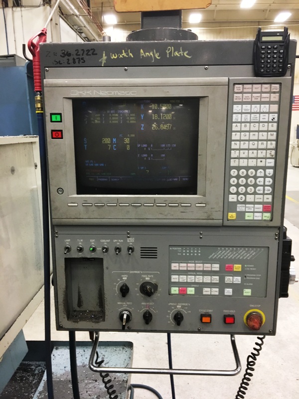 Used OKK MCV-820 3-Axis CNC Vertical Machining Center For Sale, Used CNC Vertical Machining Center For Sale