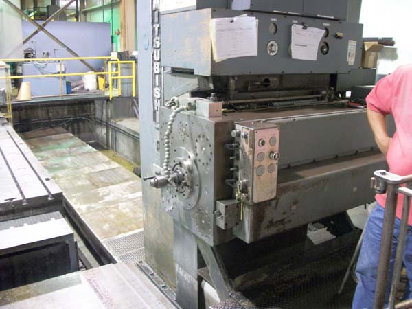 6" Mitsubishi CNC Horizontal Boring Mill For Sale