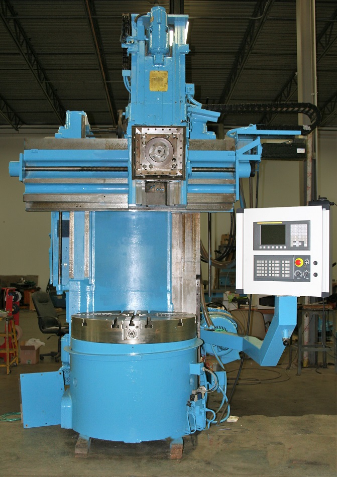 42" Bullard MAN-AU-TROL CNC Vertical Turret Lathe For Sale
