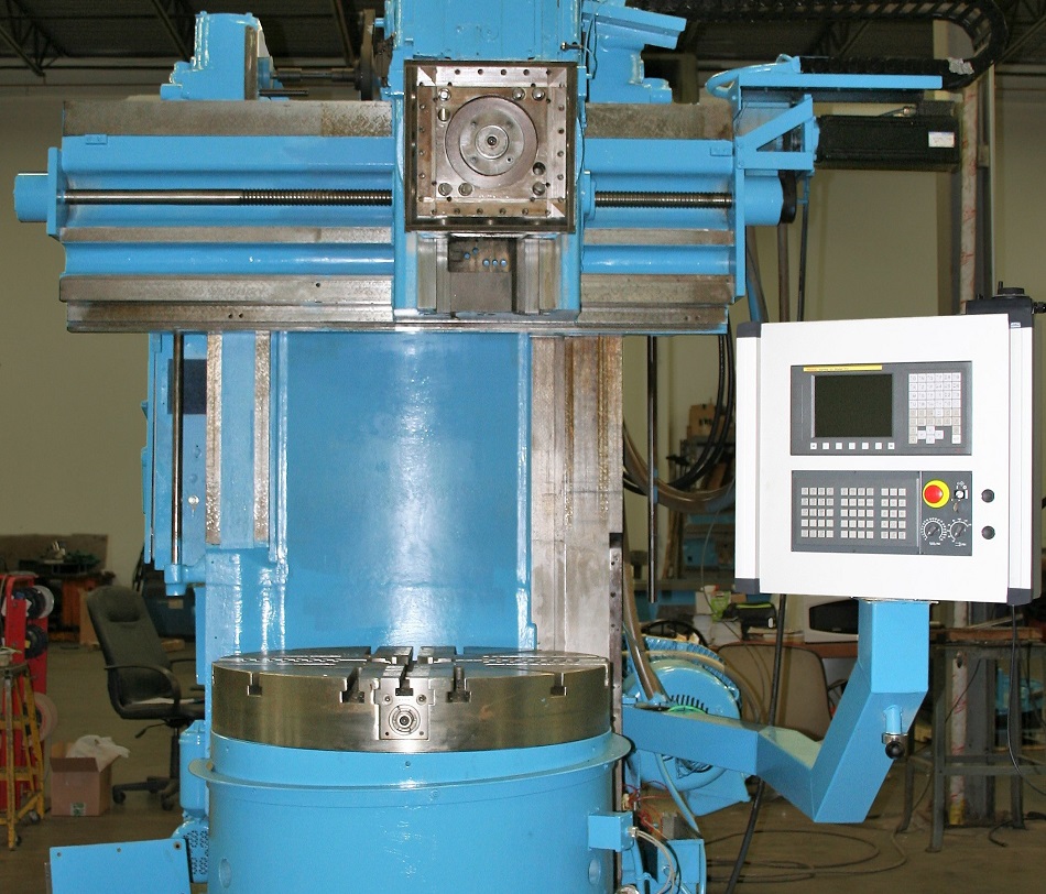 42" Bullard MAN-AU-TROL CNC Vertical Turret Lathe For Sale