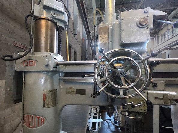 Used 6' x 11" Asquith Radial Arm Drill For Sale, Used Radial Arm Drill For Sale