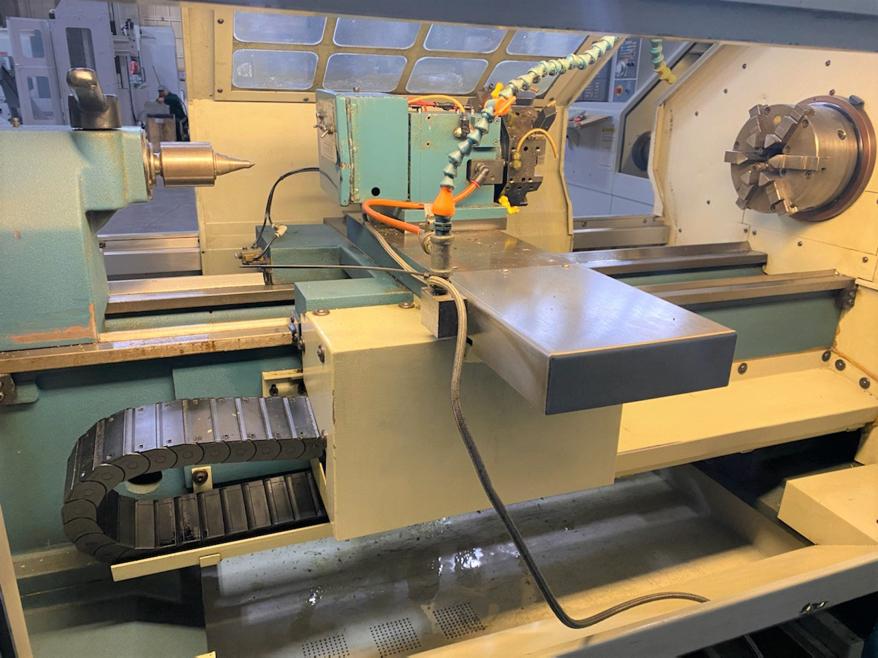 Bridgeport EZ Path CNC Lathe, Romi EZ Path CNC Lathe, CNC Tool Room Lathe, CNC Teach Lathe, Small CNC Lathe