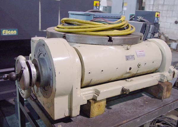 24" PRATT & WHITNEY FOR SALE PRECISION TILTING POWER ROTARY TABLE