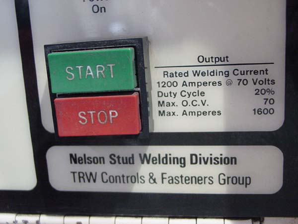 TRW Nelson Stub Welder