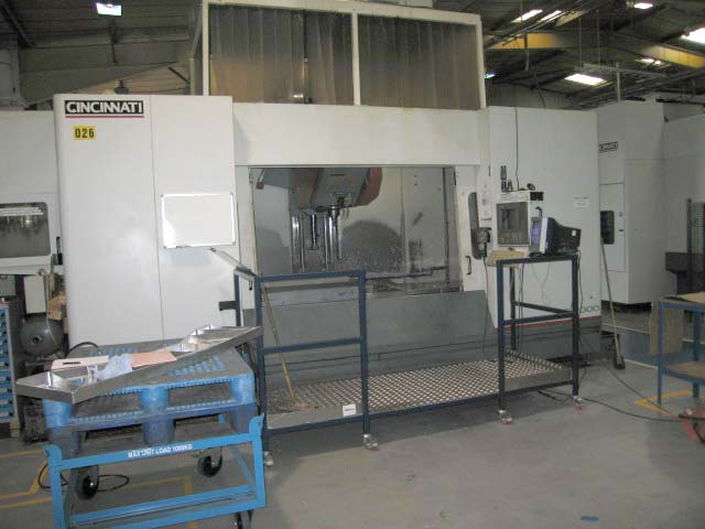 Cincinnati V5-2000 5 axis vertical machining center vertical mill for sale