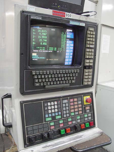 Cincinnati T-35 5 axis cnc horizontal machining center For Sale