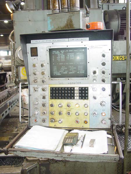 6" Giddings & Lewis CNC Horizontal Boring Mill for sale