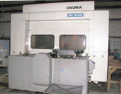 Okuma MC-800H CNC Horizontal Mill Machining Center for sale
