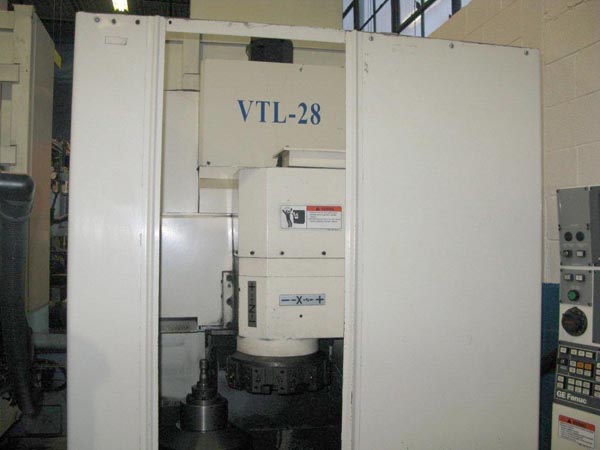 OKUMA VTL-28 CNC Vertical Turning Center CNC Lathe For Sale