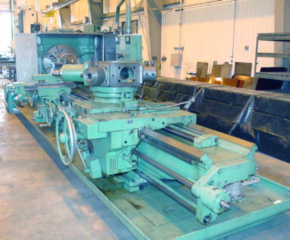 Warner & Swasey 5A Saddle Type Turret Lathe with 12" Hole  for sale