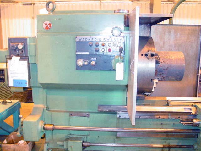 Warner & Swasey 5A Saddle Type Turret Lathe with 12" Hole  for sale
