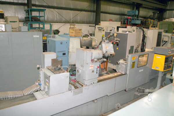 Cincinnati 14 x 100 cnc angle head step grinder for sale
