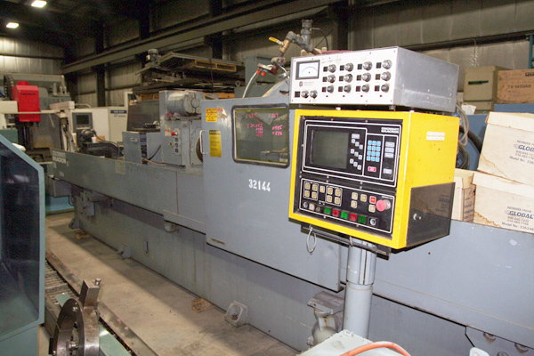Cincinnati 14 x 100 cnc angle head step grinder for sale