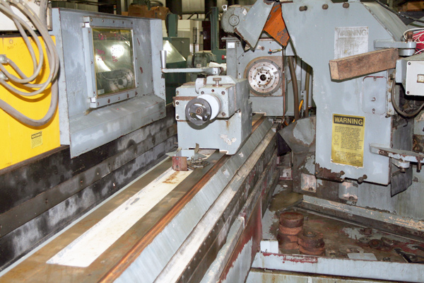 Cincinnati 14 x 100 cnc angle head step grinder for sale