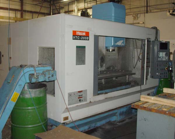 MAZAK VTC-200B CNC VERTICAL Machining Center CNC Mill for sale