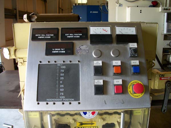 24" HERR VOSS 17-Roll Leveler for sale