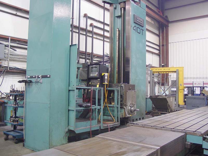 6" Lucas Horizontal Boring Mill CNC Boring Mill  for sale